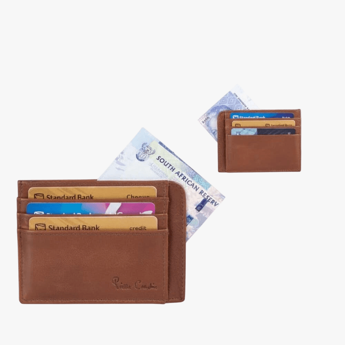 Pierre Cardin Mens Dave Card And Note Wallet Brown | Pierre Cardin