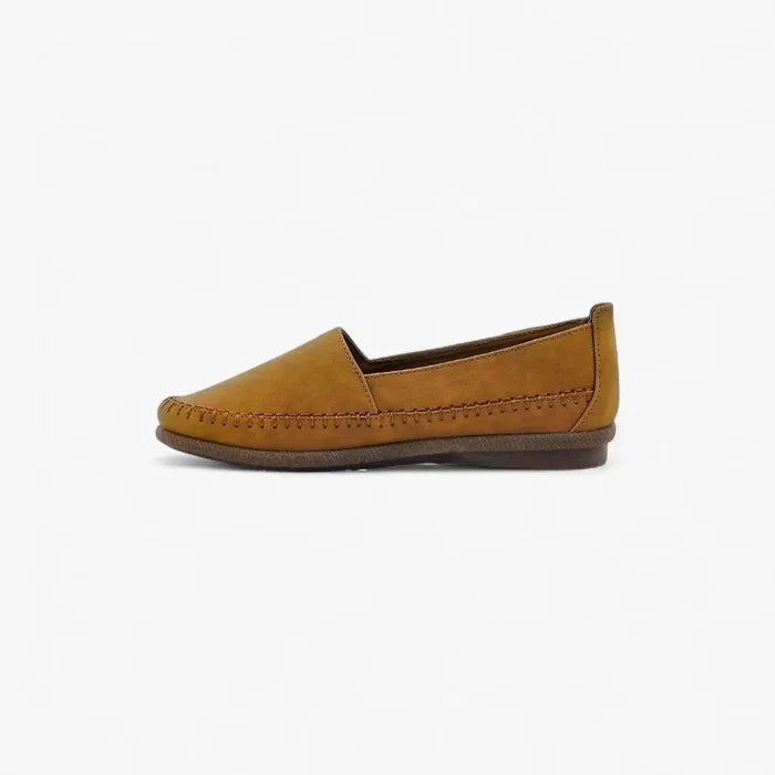 Pierre Cardin Womens Riviera 15 Casual Slip On Shoe Camel | Pierre Cardin
