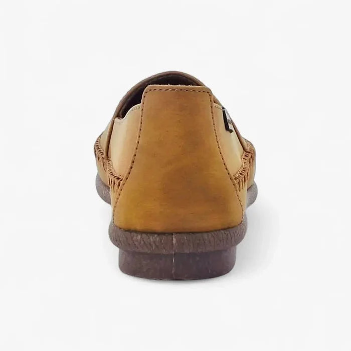 Pierre Cardin Womens Riviera 15 Casual Slip On Shoe Camel | Pierre Cardin