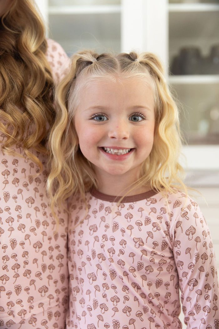PINK MUSHROOMS | LONG SLEEVE