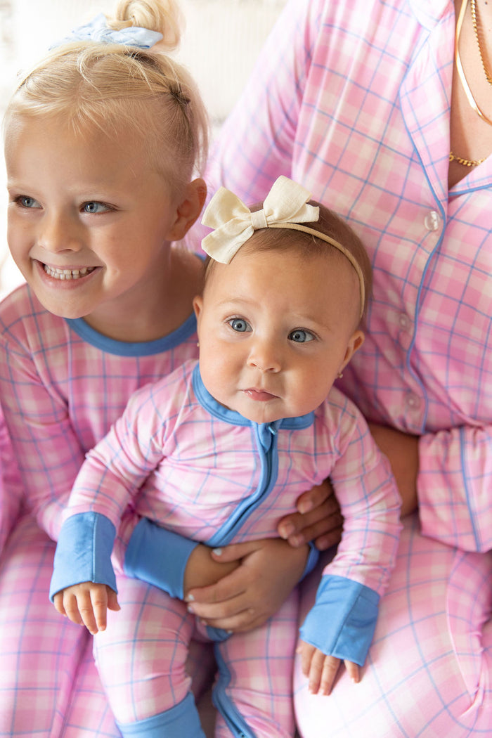 PINK PLAID | LONG SLEEVE