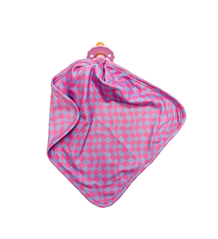 PINK + PURPLE WAVY CHECKER | LOVIE