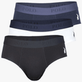 Polo Mens 3 Pack Multi Knit Brief Pack Navy Polo