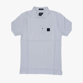 Polo Mens Active Badge Short Sleeve Golfer White | Polo
