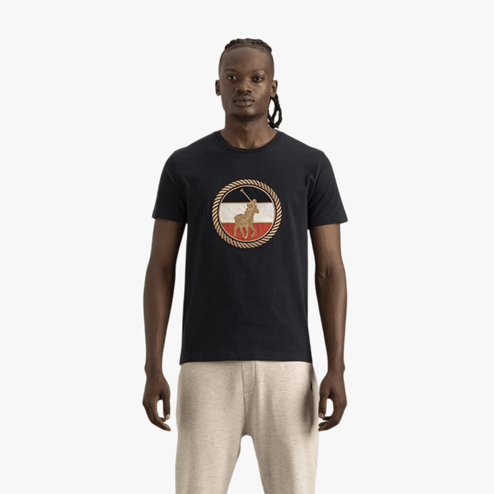 Polo Mens Crest Short Sleeve Tee Navy | Polo