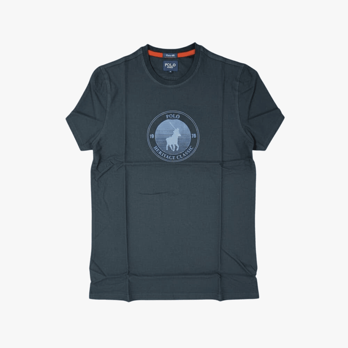 Polo Mens Hd Printed Short Sleeve Tee Navy | Polo