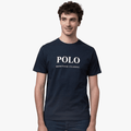 Polo Mens Logo Printed Short Sleeve Tee Navy | Polo