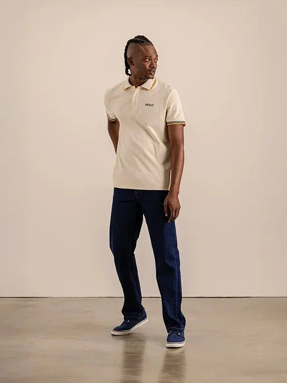 Polo Mens Paul Comfort Fit Relaxed Leg Stretch Denim Indigo | Polo