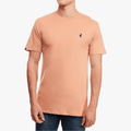 Polo Mens Plain Crew Neck Short Sleeve Tee Nude | Polo