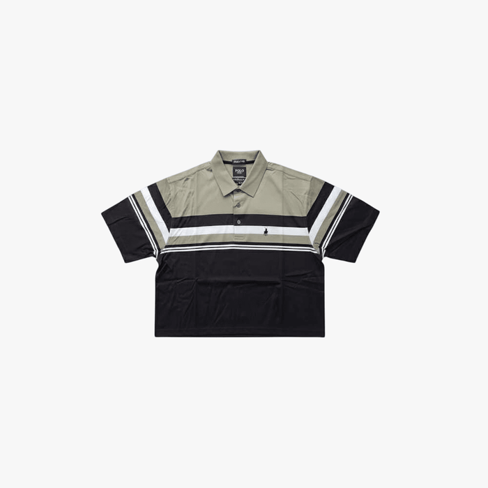 Polo Mens Stripe Mercerised Short Sleeve Golfer Fatigue | Polo