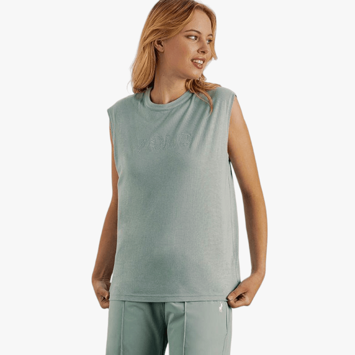 Polo Womens Bianca Embroid Short Sleeve Tee Blue Polo