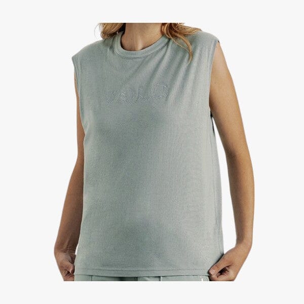 Polo Womens Bianca Embroid Short Sleeve Tee Blue Polo