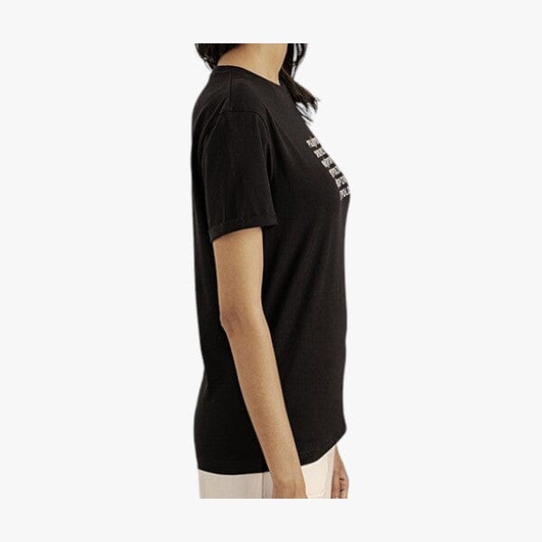 Polo Womens Olivia Embroid Short Sleeve Tee Black Polo