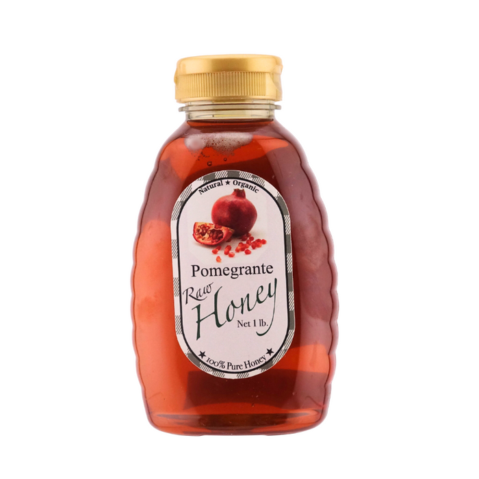 Pomegranate Infused Raw Honey