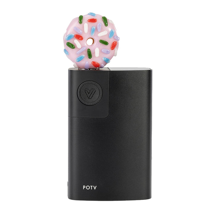 POTV x Empire Glass Pink Frosted Donut