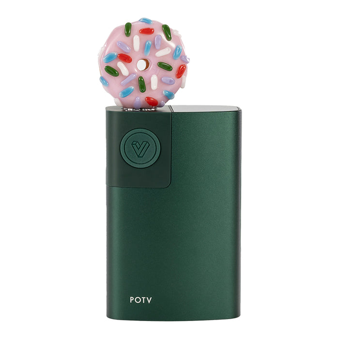 POTV x Empire Glass Pink Frosted Donut