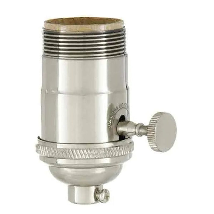Premium Nickel Lamp Sockets - paxton hardware ltd