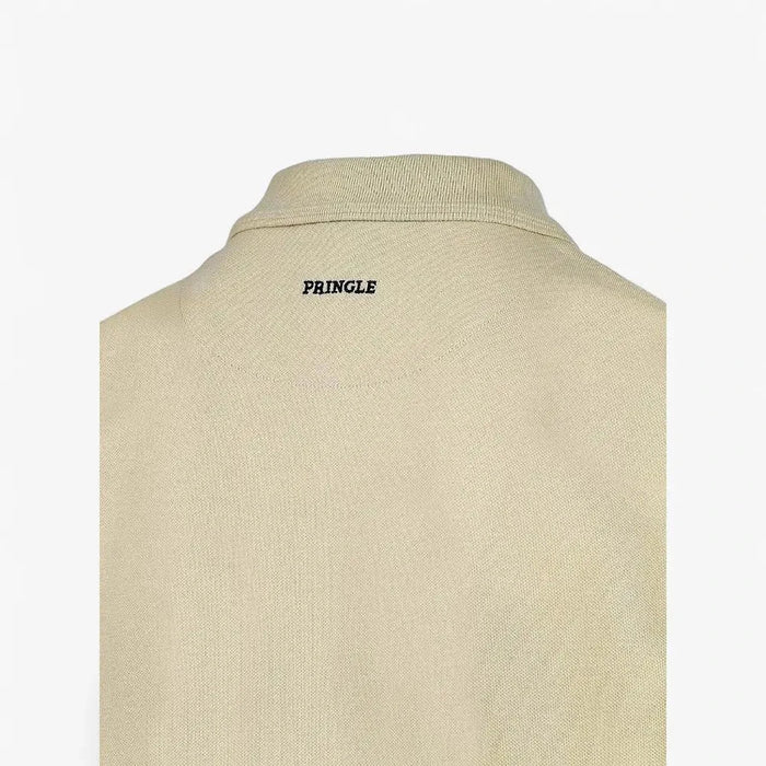 Pringle Mens Austyn Core Pique Short Sleeve Golfer Biscuit | Pringle