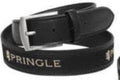 Pringle Mens Casual Belt Black Pringle