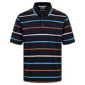 Pringle Mens Harry Mercerised Golfer Navy | Pringle