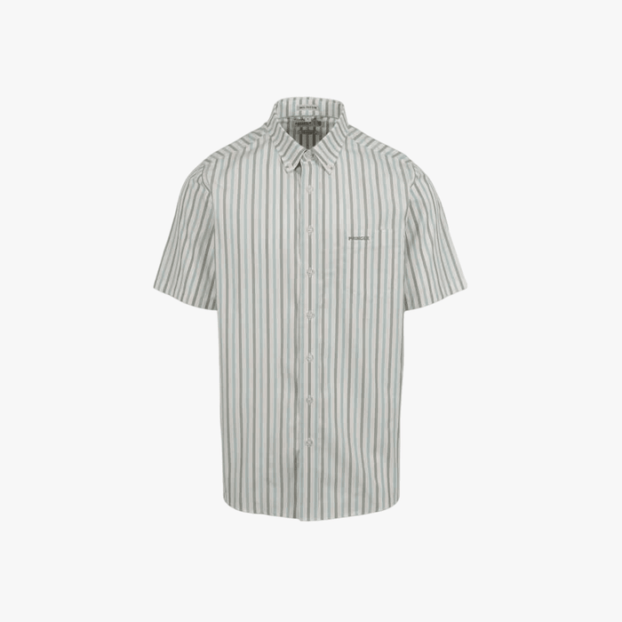 Pringle Mens Larry Short Sleeve Classic Shirt White | Pringle
