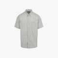 Pringle Mens Larry Short Sleeve Classic Shirt White | Pringle