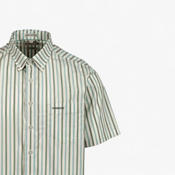 Pringle Mens Larry Short Sleeve Classic Shirt White | Pringle