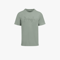 Pringle Mens Richard Raised Print Short Sleeve Tee Sage | Pringle