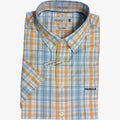 Pringle Mens Rocco Short Sleeve Shirt Yellow Pringle