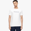 Pringle Mens Shasha 2 Tone Short Sleeve Tee White | Pringle