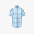 Pringle Mens Trey Classic Short Sleeve Shirt Blue | Pringle