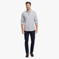 Pringle Mens Zeno Long Sleeve Shirt Blue | Pringle