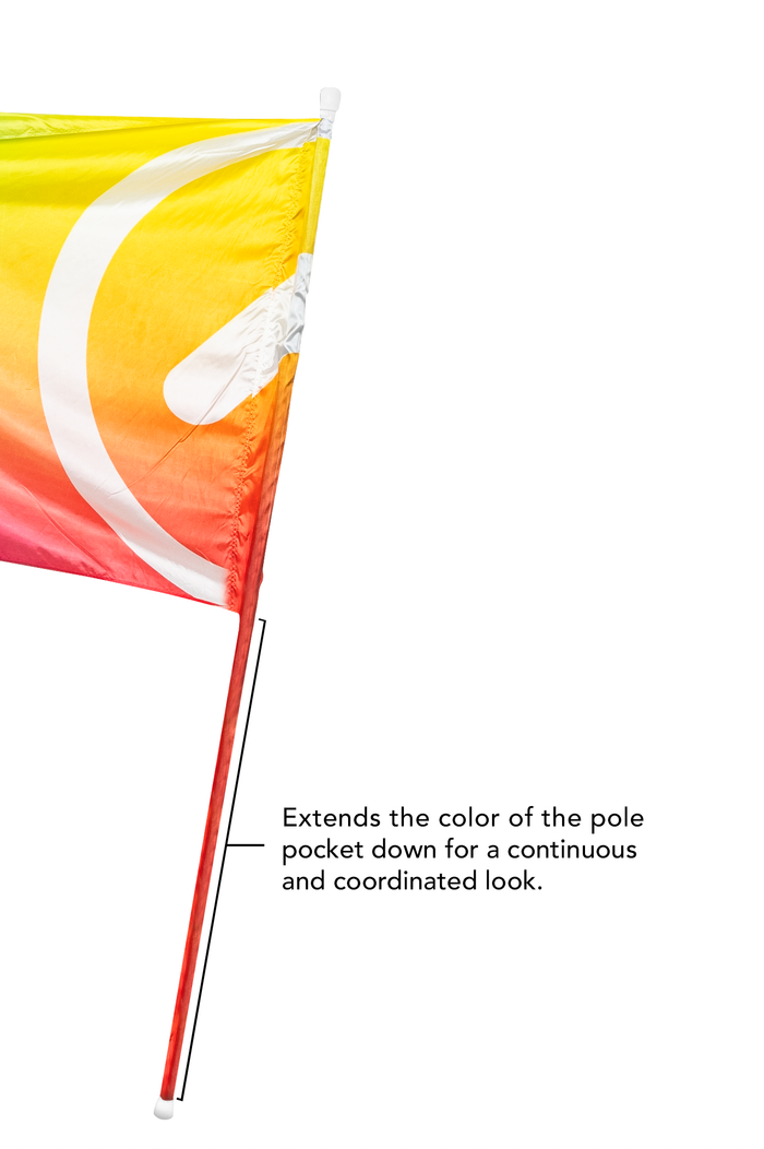 Printed Flag Pole Wraps