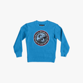Quiksilver Boys Full Circle Crew Top Vallarata Blue | Quiksilver