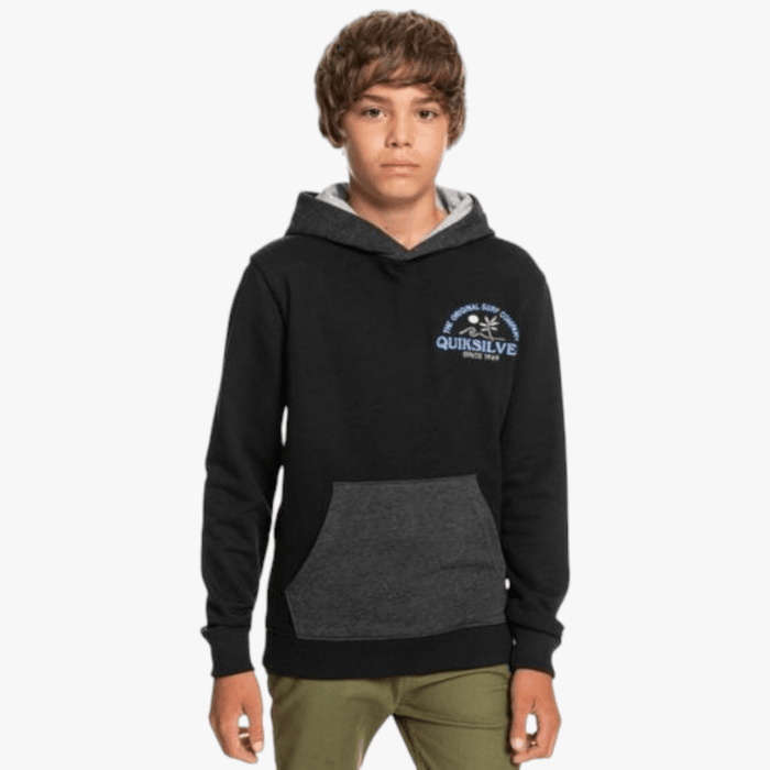 Quiksilver Boys Open Spot Hoodie Black | Quiksilver