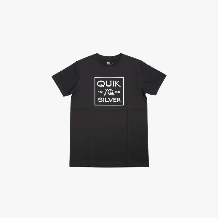 Quiksilver Boys Square Me Up Short Sleeve Tee Off Black | Quiksilver