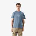 Quiksilver Mens Corp Logo Short Sleeve Tee China Blue | Quiksilver