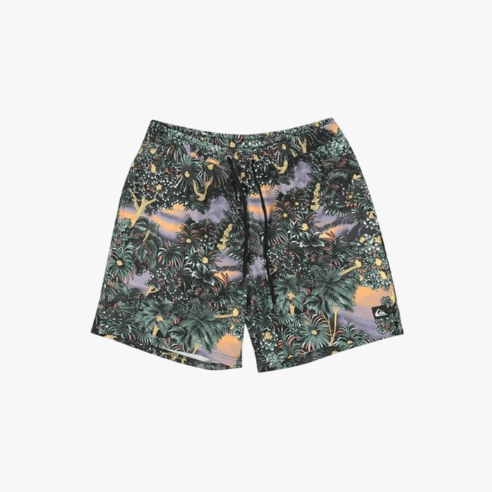 Quiksilver Mens Surfsilk Straight Volley 17" India Ink Hidden Gem | Quiksilver