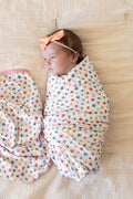 RAINBOW FLORAL | SWADDLE