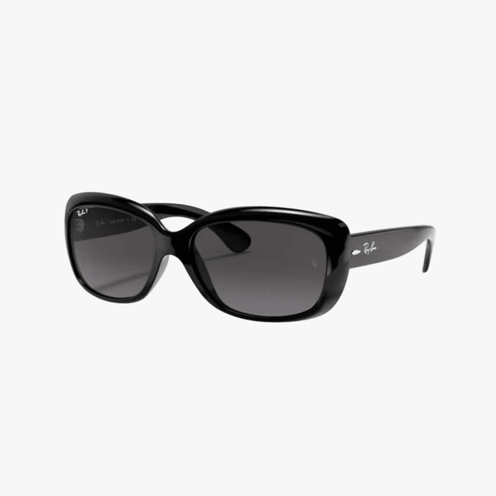 Rayban Jackie Ohh Black Sunglass Grey Polarized Lens | Rayban
