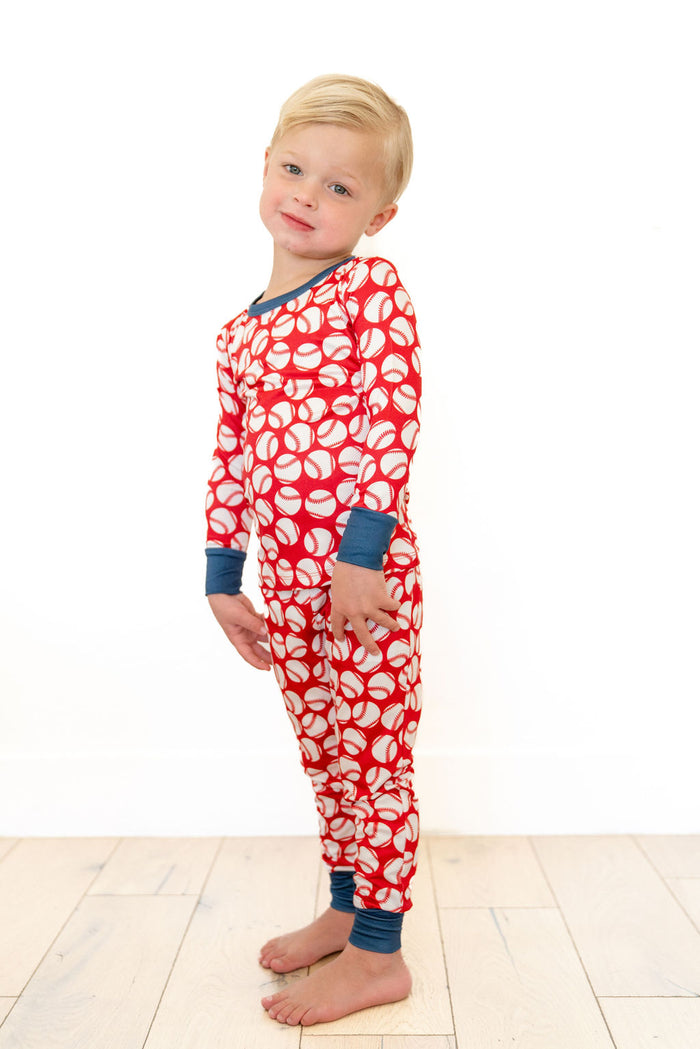 RED + WHITE BASEBALL | LONG SLEEVE