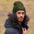 Ribbed Beanie in Green-Raintree Nursery-Olive-