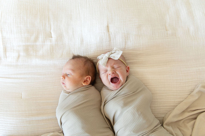 RIBBED SOLID TAN | SWADDLE