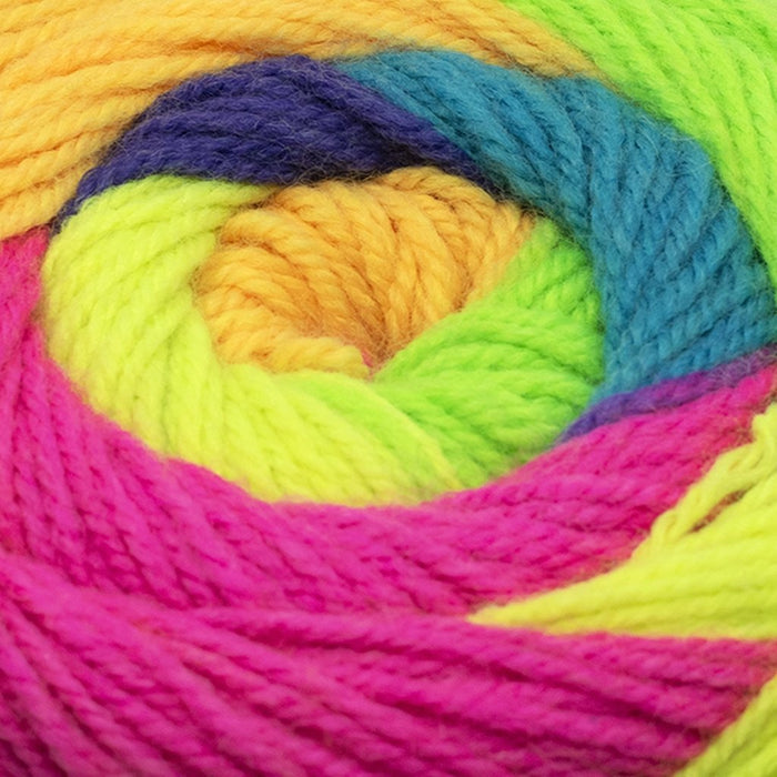 Plymouth Yarns Ridge Cowl - Hot Cakes Kit -8 - Neon Mix 64863018 | Kits at Michigan Fine Yarns