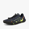 Rock Spring Women's Aqua Shoe Navy Multi with lime accents, breathable knit upper and rugged outsole for water activities