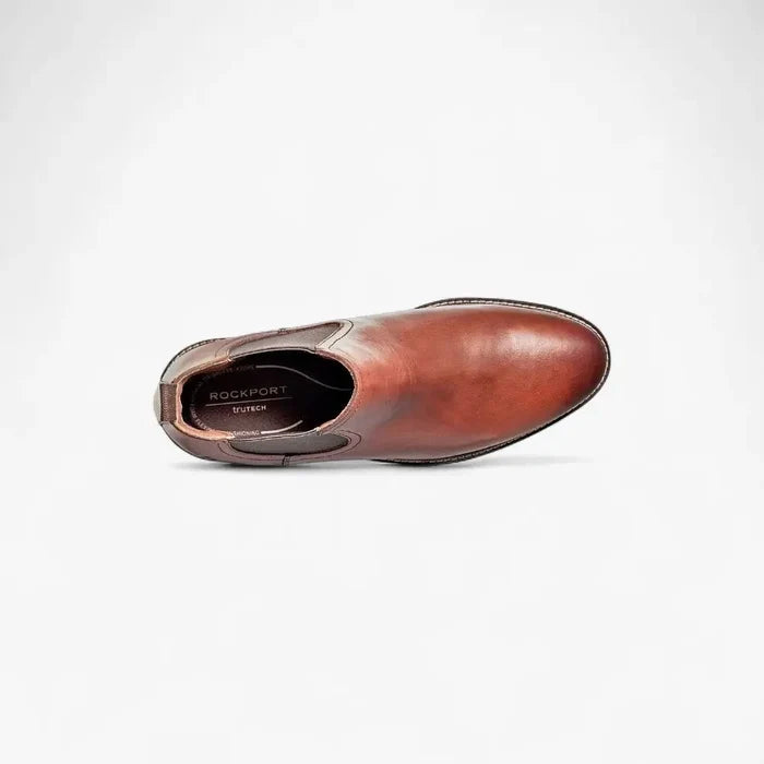 Rockport Mens Cassius Mid Boot British Tan Java | Rockport