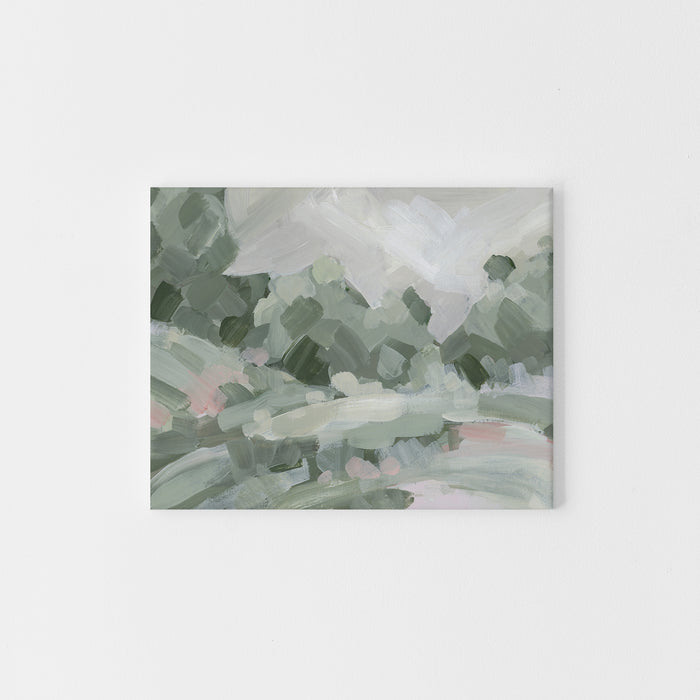 Rolling Hills 2 - French Countryside Landscape Art by Jetty Home - Framed View 3