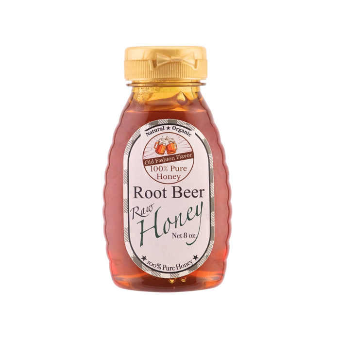 Root Beer Infused Raw Honey