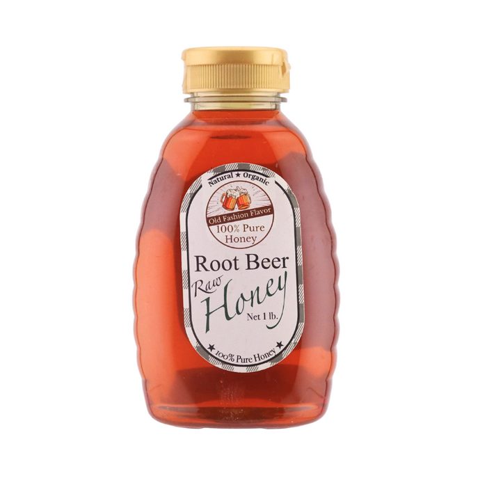 Root Beer Infused Raw Honey
