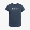 Roxy Girls Another Chance Foil Long Sleeve Tee Mood Indigo Roxy